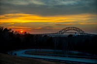 UCT Bourne Bridge Sunset