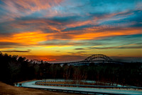 UCT Bourne Bridge Sunset