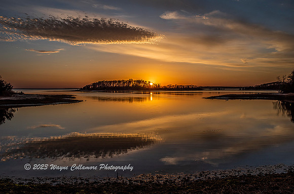 Monks Cove Sunset