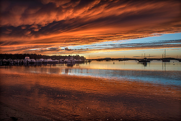 Monument Beach Sunset