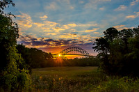 Bourne Bridge Sunrise
