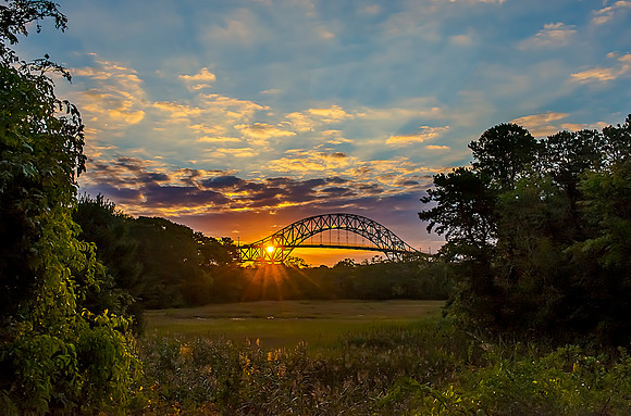 Bourne Bridge Sunrise
