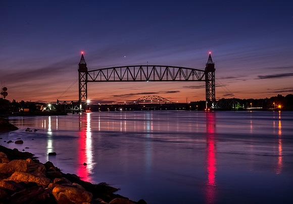 Before Sunrise on the Cape Cod Canal