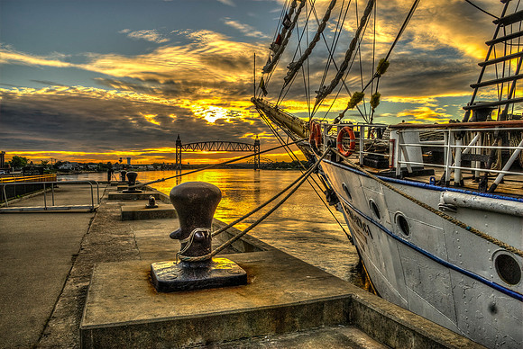 Tall Ship at Mass Maritime