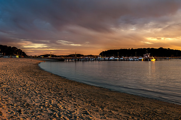 Monument Beach Sunset