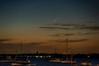Comet           over Monument Beach